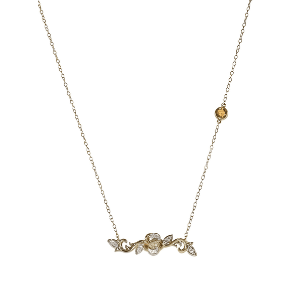 Disney Parks Enchanted Collection Necklace Beauty And The Beast