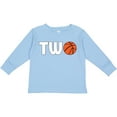 thumbnail image 3 of Inktastic Basketball Second Birthday Boys or Girls Long Sleeve Toddler T-Shirt, 3 of 5