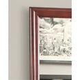 thumbnail image 4 of Cherry Wood Beauty Mirror for Bedroom Vanity - Wall Mounted Makeup Mirror, 4 of 7