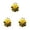 Yellow 3PCS, variant on Cute Animal Bath Loofahs Sponge Mesh Body Scrubber Shower Exfoliating For Women Kids Girls Boys, 12X13CM, Yellow 1PCS