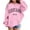 Pink, variant on FAOWME Girls Boys Hoodie Long Sleeve Soft Sweatshirt Graphic Hoody Kids Cute Pullovers Tops Pink 8-10 Years