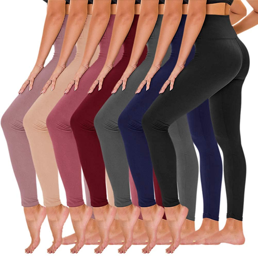 SYRINX High Waisted Leggings for Women Buttery Soft Tummy Control Yoga Pants for Workout Running 