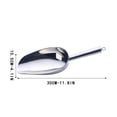 thumbnail image 1 of Ganfancp Pala de Acero Inoxidable para Hielo Pala para Té Pala para Cereales Pala para Patatas Fritas Herramienta de Cocina Ofertas Flash Liquidación 1X Pala de Hielo, 1 of 7