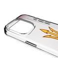 thumbnail image 3 of Arizona State Sun Devils Linen Logo iPhone Clear Case, 3 of 6