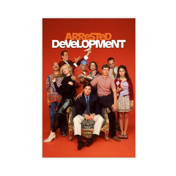 Arrested Development TV Series Poster Modern Classic Canvas Poster Wall Art Decor Print Picture Paintings for Living Room Bedroom Decoration