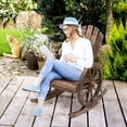 thumbnail image 2 of Comfortable Porch Rocker with Armrests / Relaxing Sway for Front Yards, 2 of 2