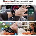 thumbnail image 5 of Smart Watch with 2 Bands: Step & Calorie Counter, Heart Rate & Oxygen Sensor, GPS Running, Swimming, Walking, Sports Tracker, Waterproof, Health Monitoring, Music & Call Alert Men Women iOS/Android, 5 of 9
