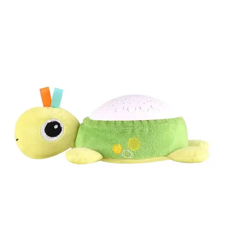 

G.D- A Baby Comfortable Projection Night Light Music Baby Sleep Starry Sky Projector Children‘s Plush Puppet Boy