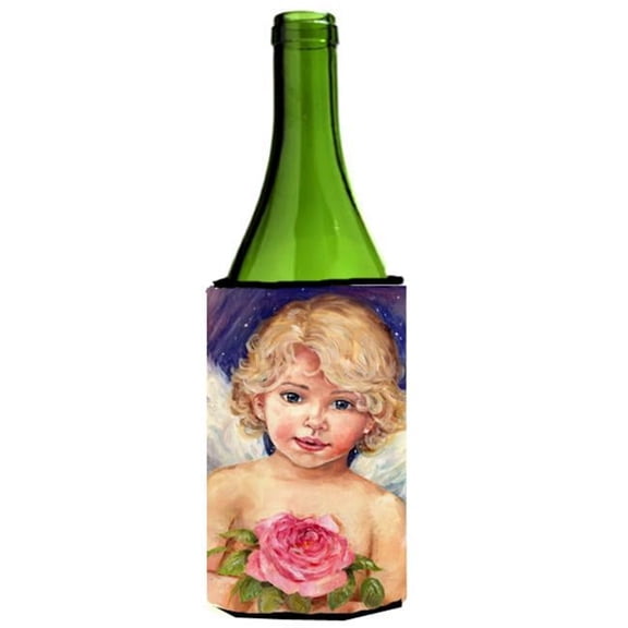 Little Angel by Debbie Cook Wine Bottle Can cooler Hugger