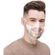 thumbnail image 1 of Visera facial reutilizable lavable de plexiglás de protección facial para hombres Kuyhfg Bienvenido a Kuyhfg, 1 of 2