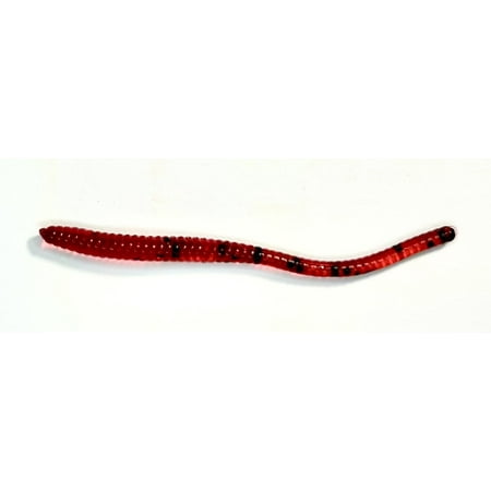 Appalachian Baits Mountin Wormz Strawberry Jam 2 1/4 Soft Sinking Fishing Bait Worms Scented 15 count