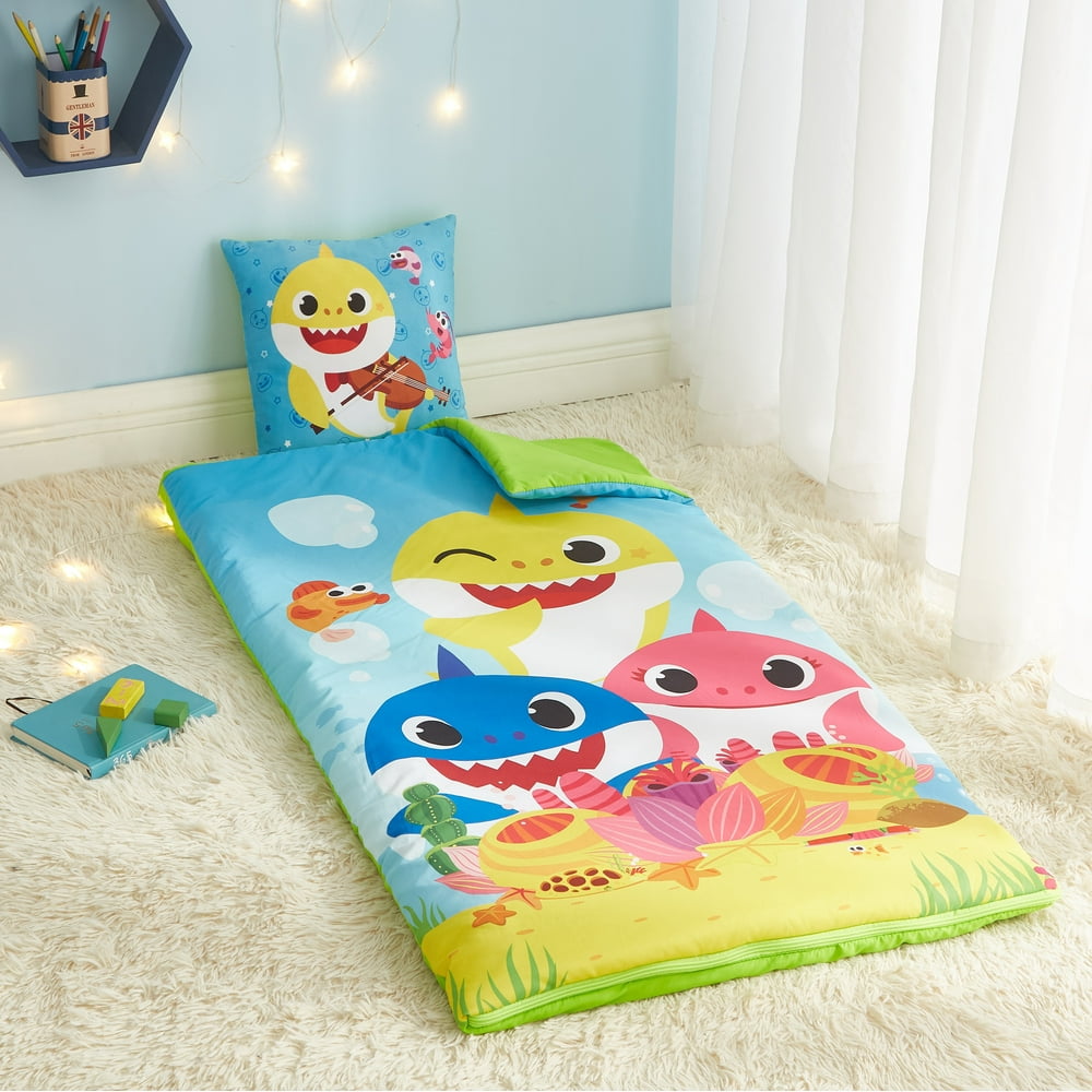 Nickelodeon Baby Shark Doo Doo Doo Slumber Bag with Pillow Walmart