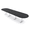 Asian Night w/Silver Base no Electric, variant on 14 Person Modular Racetrack Conference Table Metal T Bases Power Units