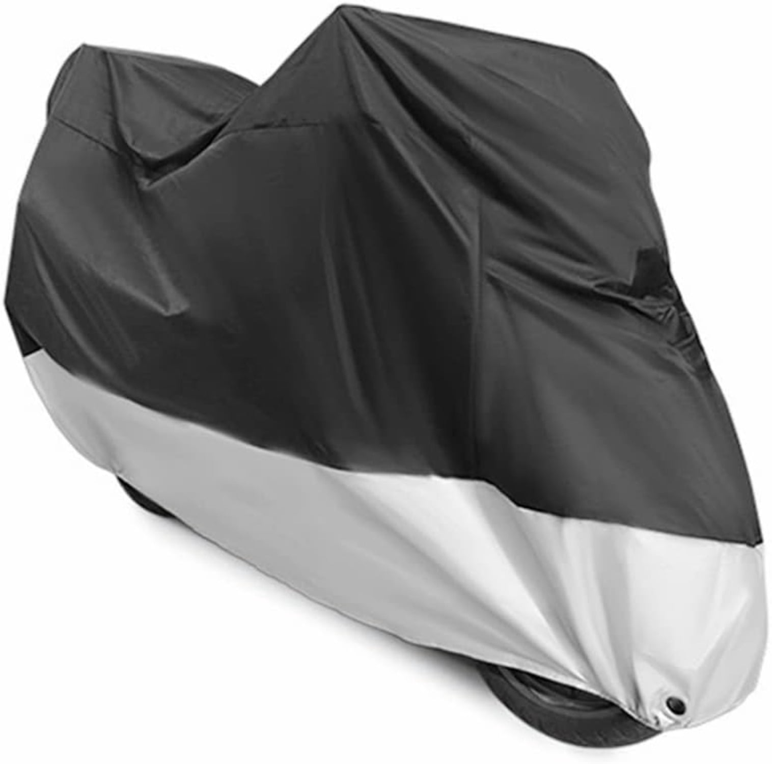 Motorcycle Covers, Outdoor Waterproof Motorbike Covers with Lock-Holes & Storage Bag, Fits up to 96" Motorcycles