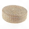 thumbnail image 1 of Round Handwoven Floor Cushion for Meditation, Yoga, and Seating Support Mat Pad Pillow, 1 of 5