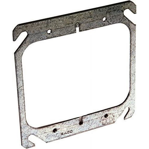Hubbell Raco 0791 Cover Sqr 4" Flat