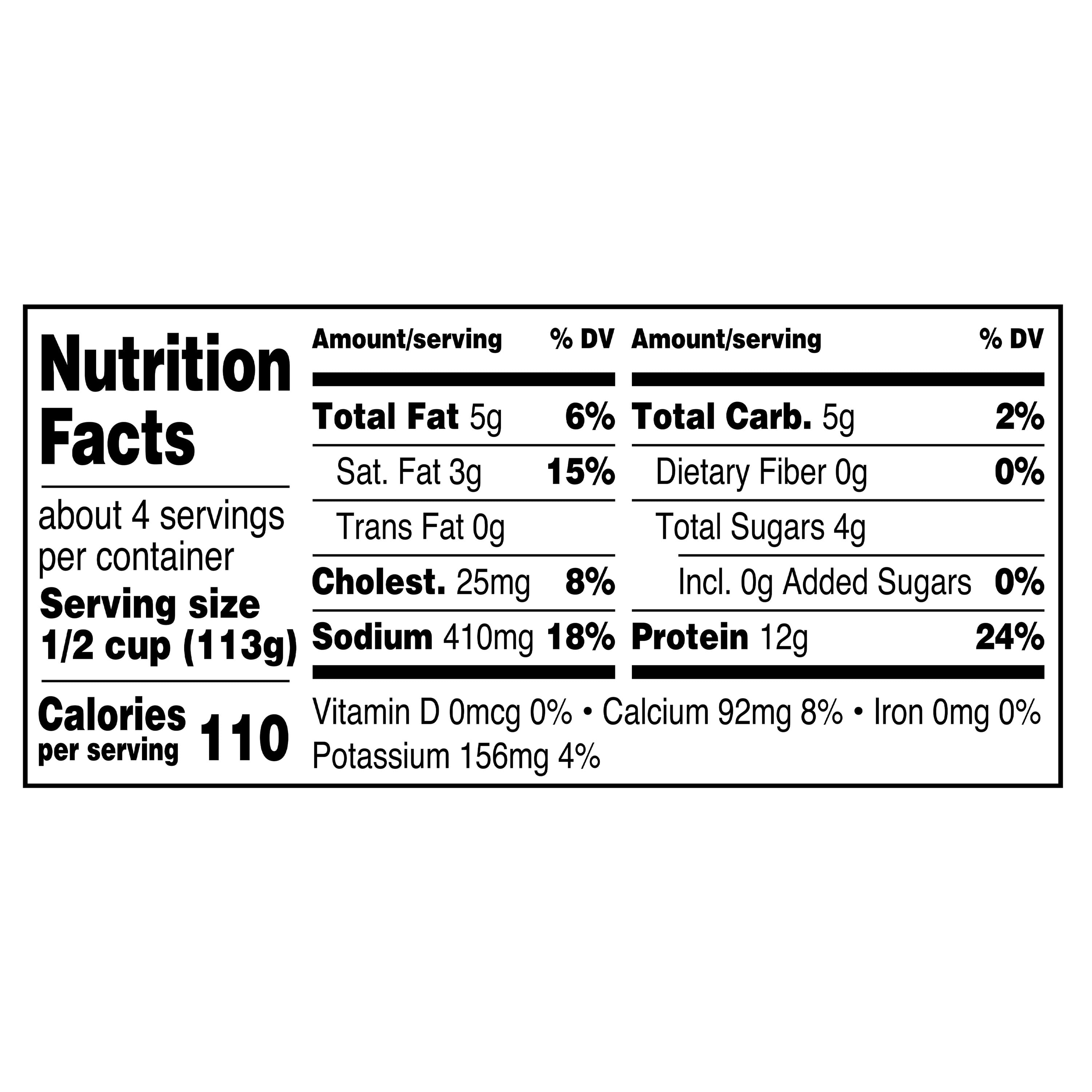 Great Value 4% Milkfat Minimum Small Curd Cottage Cheese, 16 oz