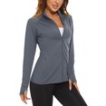 thumbnail image 4 of TACVASEN Women's UPF50+ UV Sun Protection Quick Dry Hiking Shirts Dark Gray 2XL, 4 of 7
