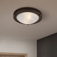 thumbnail image 3 of Livex Lighting Ariel Ceiling Mount in Bronze, 3 of 8