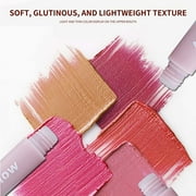 Lip Tint Stain, Moisturising Lip Gloss, Long-Lasting Mirror Lip Gloss with High Colour Rendering, Hydrating Water Light Texture for Sensitive Skin and Natural Makeup