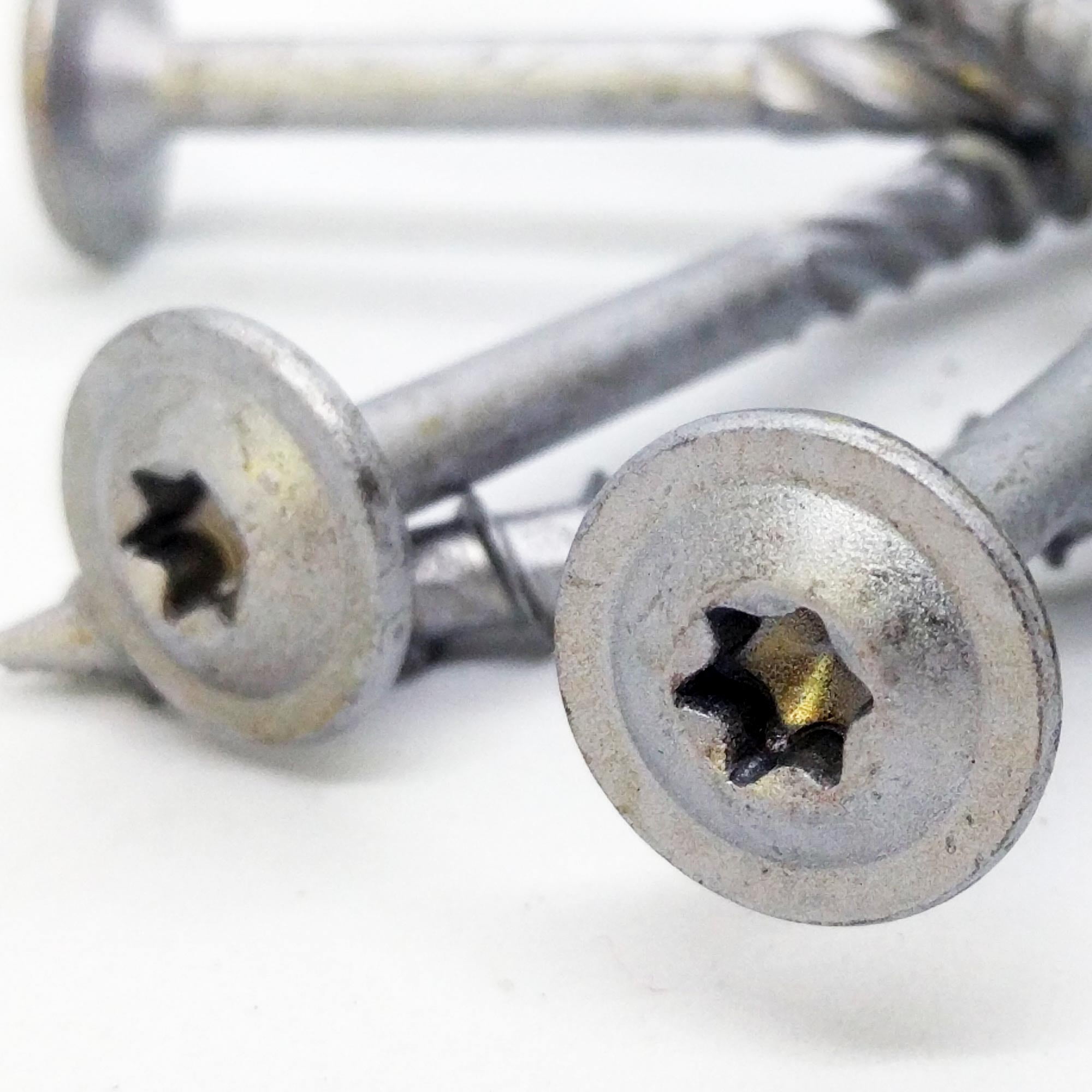 (250) #14 x 3-1/2" Construction Lag Screws Structural CTX Timber Star Drive Type 17 Pt