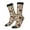 2 Black-1, variant on Rustic Plaid Forest Lodge Pattern Sport Socks for Women and Men Crew Socks Sporty Calf Socks Casual Socks