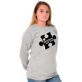 thumbnail image 3 of Different Not Less Autism Puzzle Long Sleeve TShirt Men Women Brisco Brands S, 3 of 7