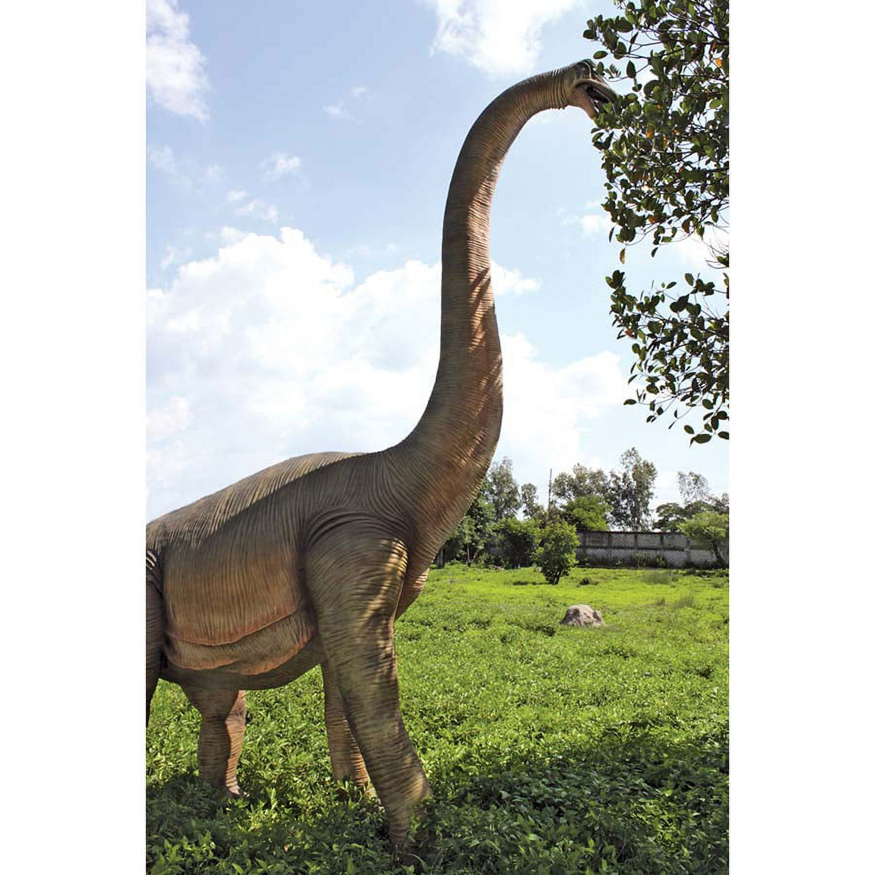 Design Toscano 50.5 in. H Jurassic Sized Deinonychus Dinosaur Statue  NE120002 - The Home Depot