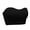 Black, variant on Women’s Strapless Bra Wireless Supportive Convertible Bandeau Bras with Removable Pads(Black,3XL)