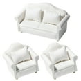 thumbnail image 1 of 1 Ensemble de Meubles Miniatures pour Maison de Poupée Accessoires de Canapé Chaise Mini Figurine de Canapé, 1 of 8