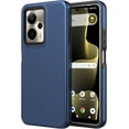 thumbnail image 7 of Cricket Outlast 5G 2024/AT&T Motivate Pro Case With Tempered Glass Screen Protector, Dual Layer Heavy Duty Shockproof Protection (Blue), 7 of 7