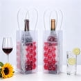 thumbnail image 6 of Reusable Gel Wine Bottle Cooler Sleeve, Double-Sided Portable Wine Chiller Ice Pack, Flexible Insulated Cooling Cover with Handle for Outdoor, Camping, and Travel, 6 of 6
