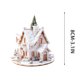 thumbnail image 3 of Adorno Navideño Colgante de Casita de Acrílico | Tema de Paisaje Invernal Nevado | Varios Diseños de Casitas | Ligero | 8 Cm | Incluye Caja de Regalo, 3 of 6