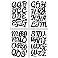 thumbnail image 2 of SEI 1.75 Inch Pacifico Iron-on Transfer Poly Letters, Black, 2 of 4