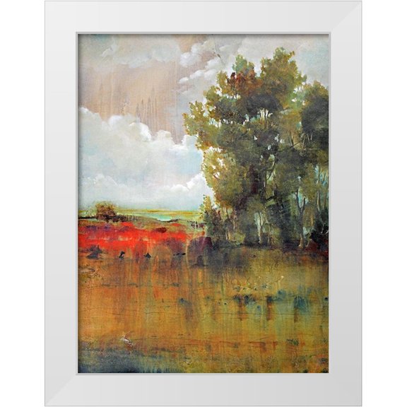 Shaw, Jennifer 11x14 White Modern Wood Framed Museum Art Print Titled - Retreat 1
