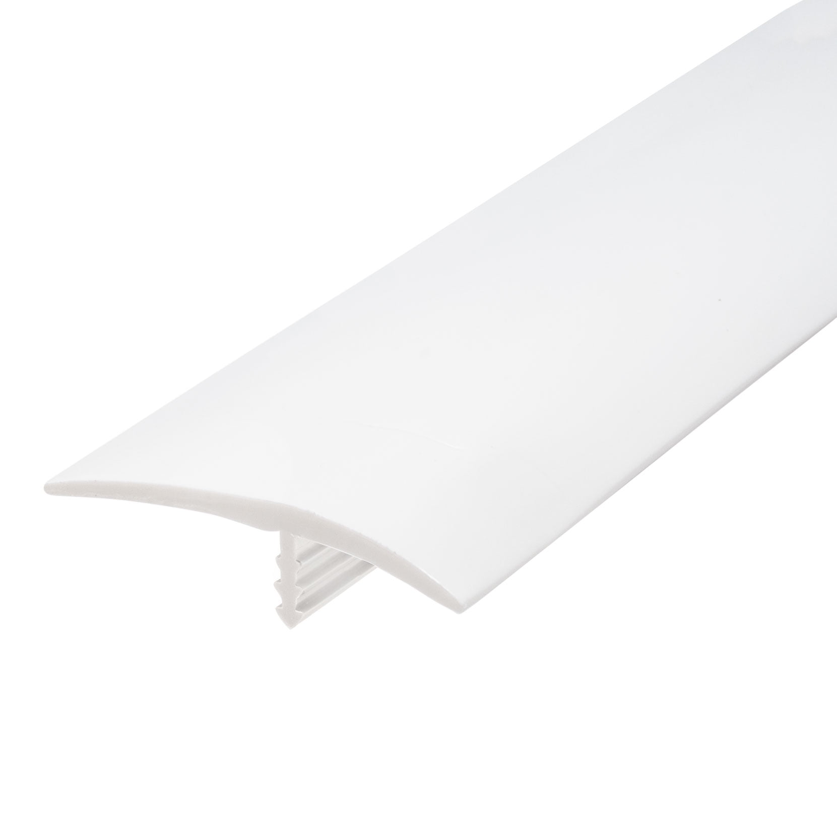 Outwater Plastic Tmolding 15/8 Inch White Flexible Polyethylene Off