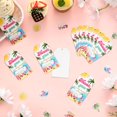 thumbnail image 2 of Serencatcher 50pcs Surf Thank You Gift Tags, Baby On Board Baby Shower Decorations Tags, Pink Thank You for Riding The Waves with Me Tags Strings for Surfing Baby Shower Beach Surf Party Favors, 2 of 7