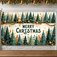 thumbnail image 6 of Decorative Design Merry Christmas Banner Festive Theme Christmas Backdrop for Holiday Decoration Winter Celebration Indoor Decoration, 6 of 9