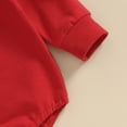 thumbnail image 6 of Okbabeha Chirstmas Baby Girl Boy Clothes Outfits 0 3 6 9 12 18 24Months Newborn Long Sleeve Bubble Romper Sweatshirt Onesie, 6 of 7