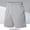 Gray, variant on Gym Shorts Mens Lounge Shorts Sweat Men Casual Comfy Fashion Solid Shorts Regular Elastic Waist Beach Pants Dark Gray 4X