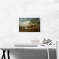 thumbnail image 2 of ARTCANVAS Pumpkin with a Stable Lad 1774 Canvas Art Print by George Stubbs - Size: 18" x 12" (0.75" Deep), 2 of 9