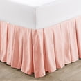 thumbnail image 4 of Home Soft Things Classic Dust Ruffle Bed Skirt, Light Pink, King (78" x 80" + 14"), 4 of 6