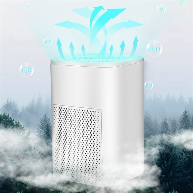 Leodye 1PCS Home Large Room Air Purifier with LED Monitor Efficient Quiet Household Appliance Pet Allergy Pollen Odor Filter -4.4*4.4*6.7IN