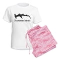 thumbnail image 6 of CafePress - Vintage Hammerhead Shark Women's Light Pajamas - Women's Short Sleeve Print T-Shirt and Pants Light Cotton Pajama Set, 6 of 7