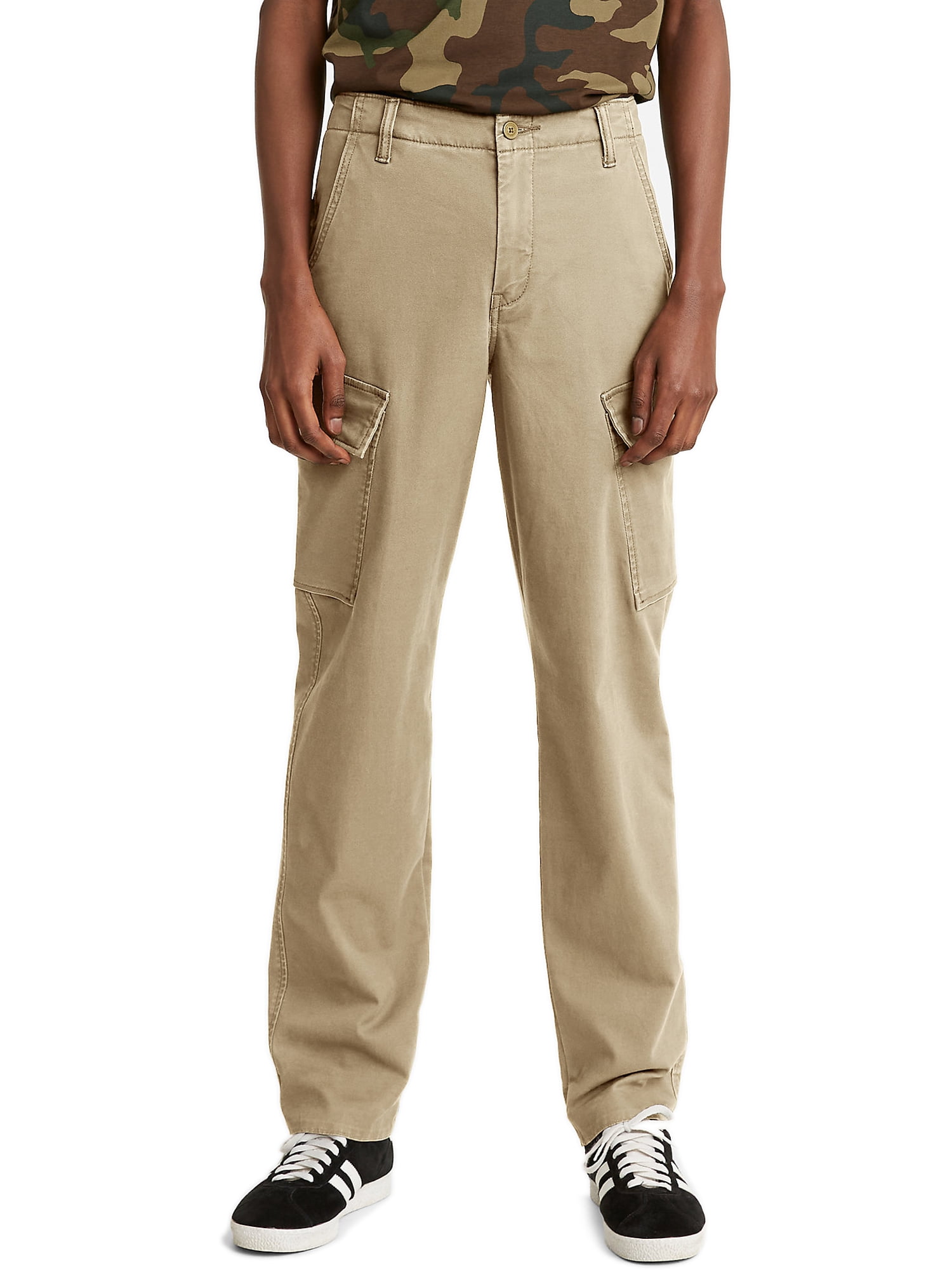 mens cargo tapered pants