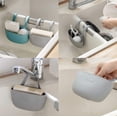 thumbnail image 4 of Soporte para utensilios de cocina Soporte para fregadero de esponja azul Cesta Sailing Electrónica, 4 of 5