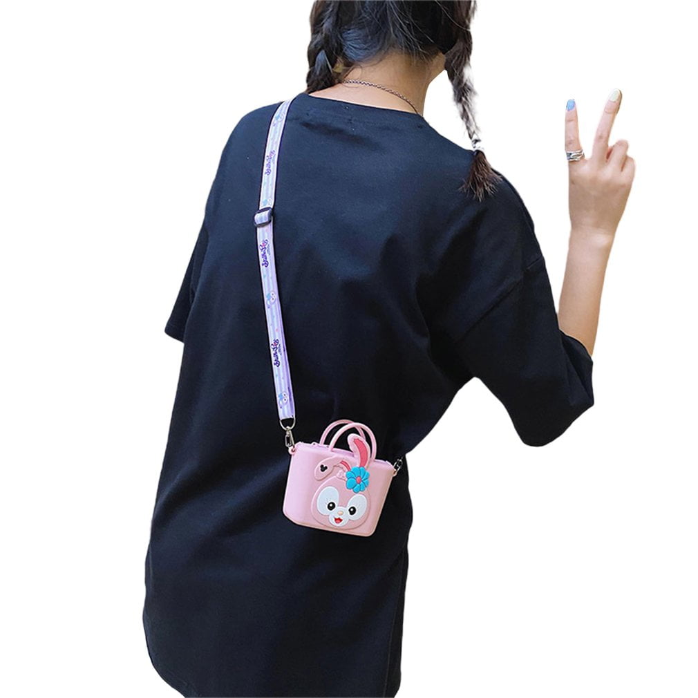 LOngra Children Baby Girls Boys Kids Shoulder Bag Handbags Mini Crossbody Bag Packet Cute Cartoon Zipper Bookbag 
