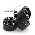 thumbnail image 4 of Yeacher Aluminum Alloy Wheel Rim Beadlock Wheel Rims Hub 4pcs Replacement for 1/24 Axial SCX24, 4 of 8