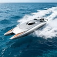 thumbnail image 4 of EQWLJWE Remote Control Ship Toys,Rc High Speed 2.4Ghz Remote Control Boats Fast Racing Motors Waterproof Toy for Boys Outdoor Summer Pool, 4 of 6
