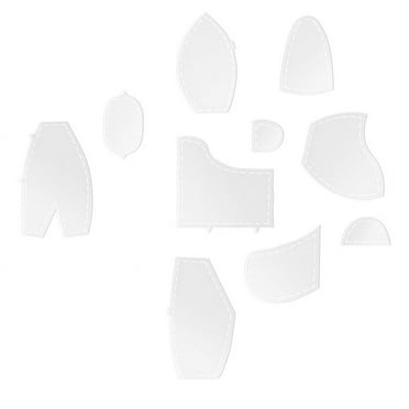 10/12/15 Pieces Bear Template Ruler Set, 15inch Teddys Bear Patterns